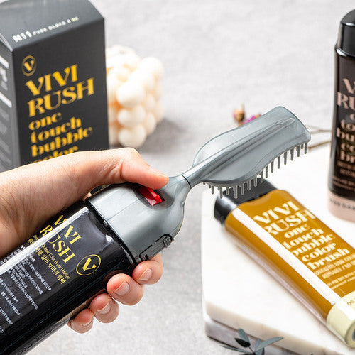 Instant Hair Dye | In-Build Comb | Black