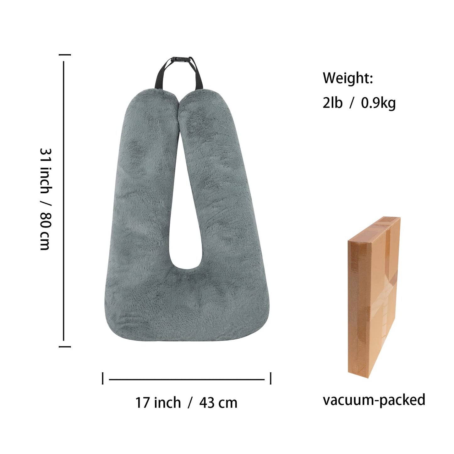 Car Back Seat Pillow | For Adults & Kids