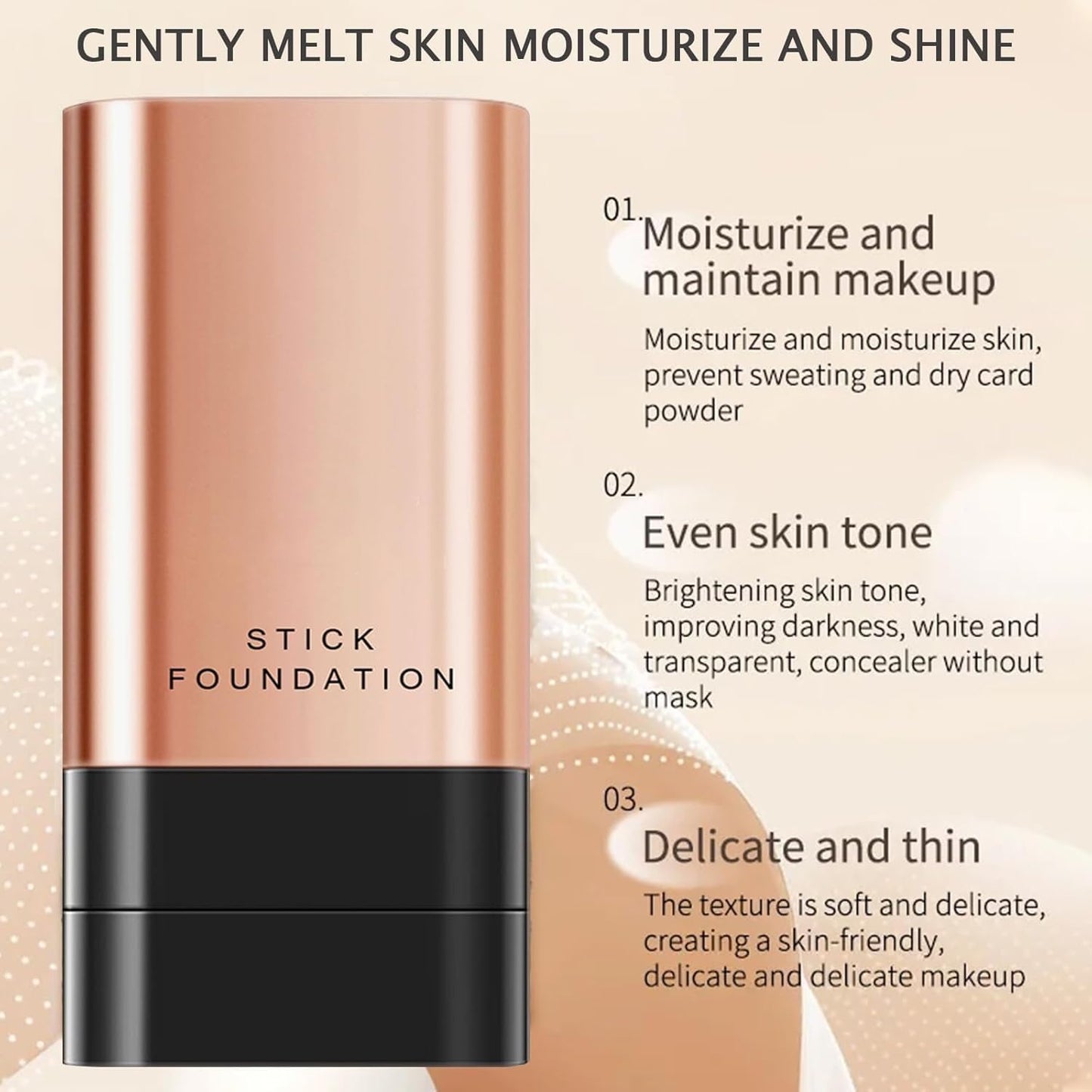 2 In 1 Korean Foundation Stick