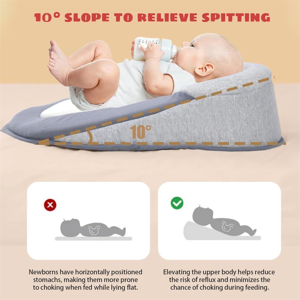 Anti-Reflux Baby Bed | 15% Inclined