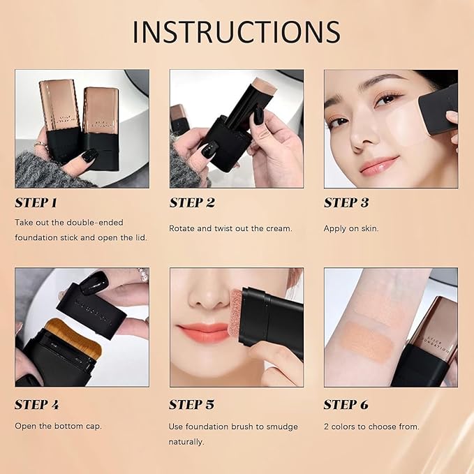2 In 1 Korean Foundation Stick
