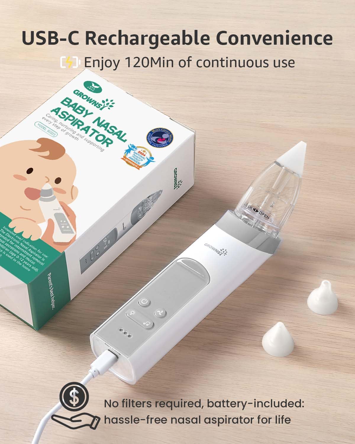Nasal Aspirator for Baby | Automatic Nose Cleaner