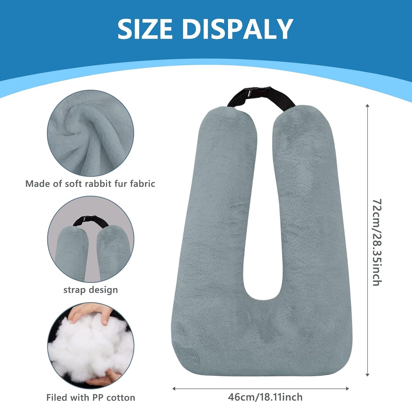 Car Back Seat Pillow | For Adults & Kids