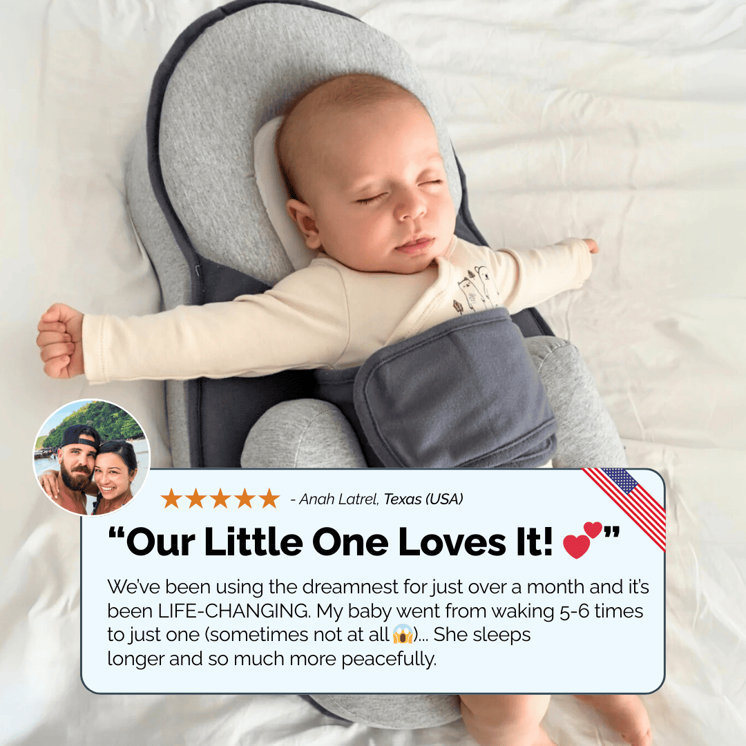 Anti-Reflux Baby Bed | 15% Inclined