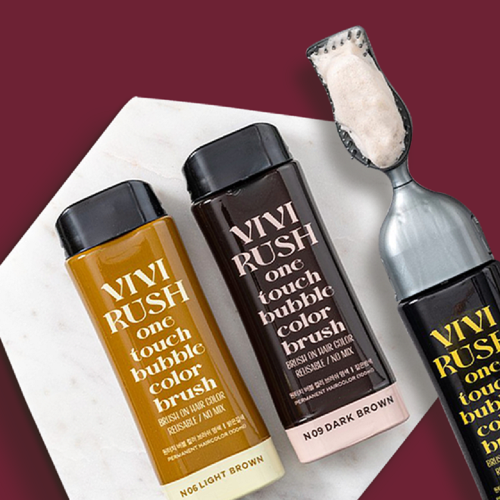 Instant Hair Dye | In-Build Comb | Black