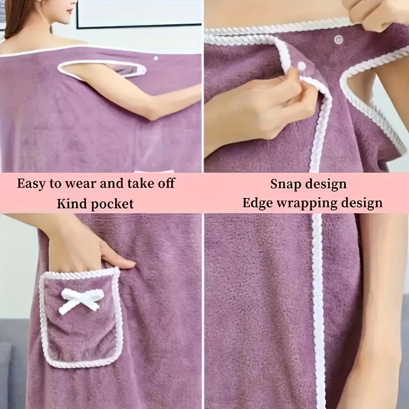Wearable Quick-Dry Towel | Free Size