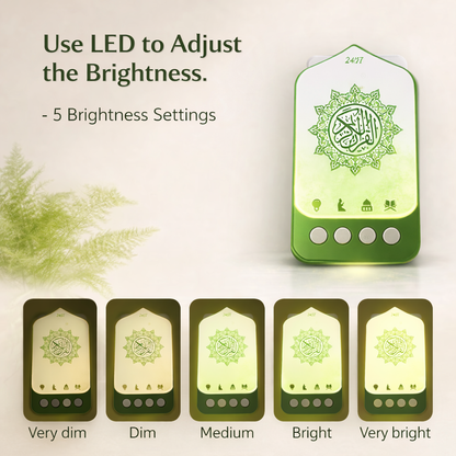24/7 Quran LED Speaker
