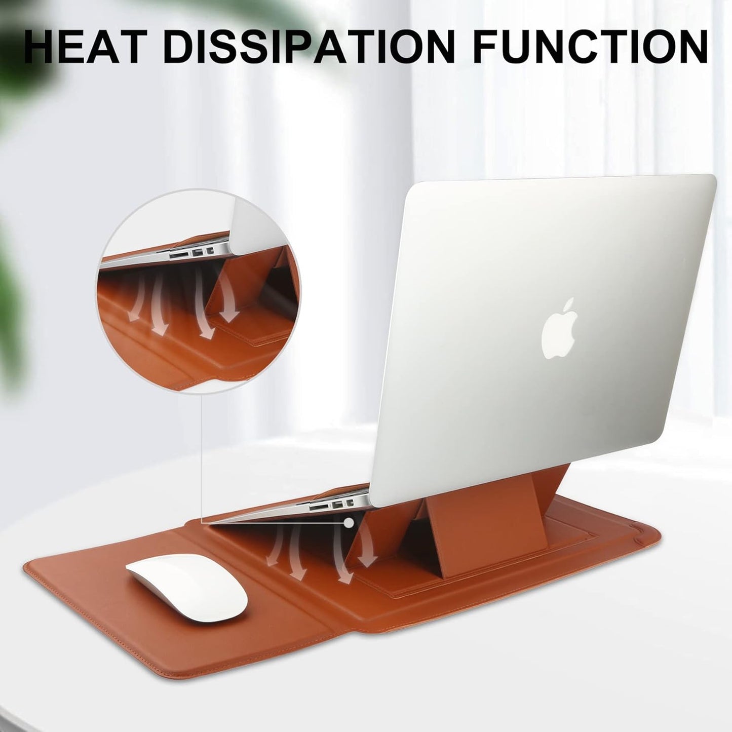 Macbook Case | 13 and 14 inch | Brown