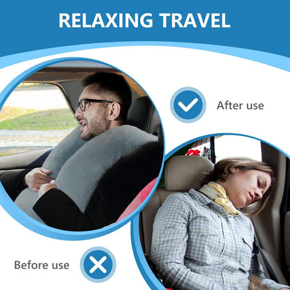 Car Back Seat Pillow | For Adults & Kids