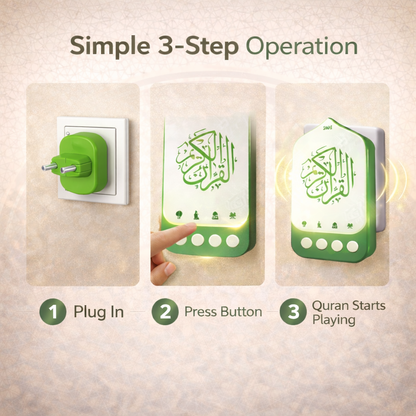 24/7 Quran LED Speaker