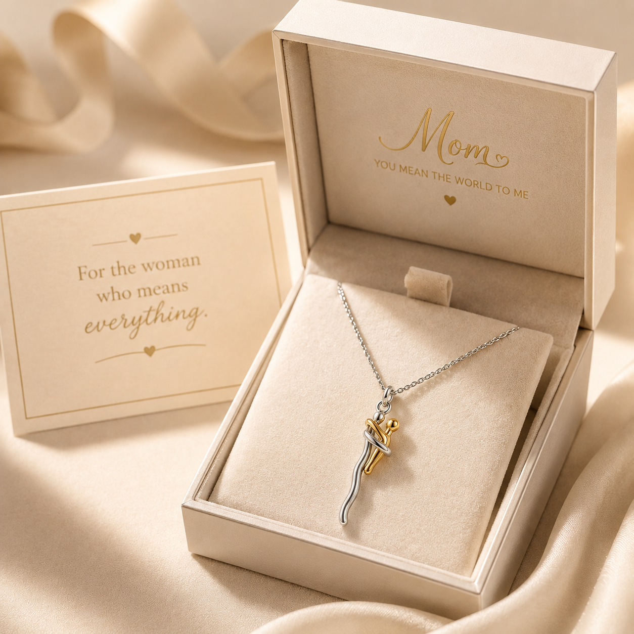 Forever Bond – Mother & Child Necklace