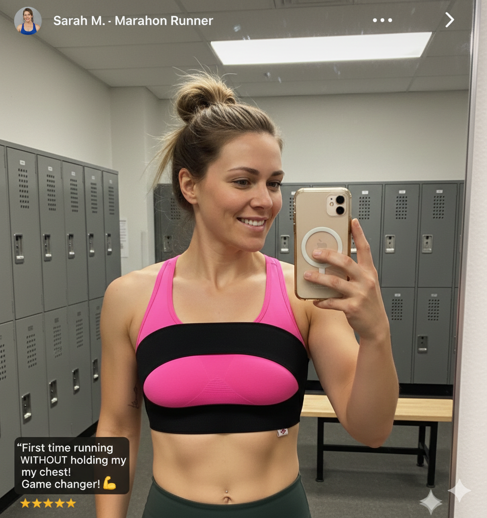 Anti-Bounce Sports Band for Women